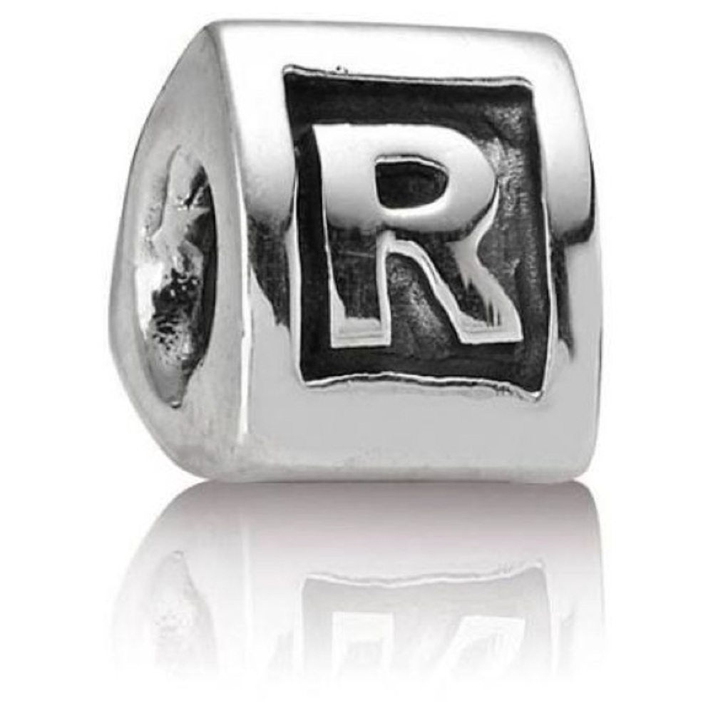 Pandora R retired Charm silver 925